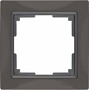 Рамка на 1 пост / WL03-Frame-01 Basic серо-коричневый