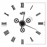 Часы настенные "Рим" черные