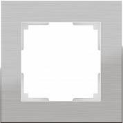 Рамка на 1 пост / WL11-Frame-01 алюминий