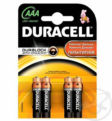 Батарея LR03 1.5V AAA Duracell