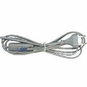 Feron сетевой шнур с выкл. 1,9 м серый