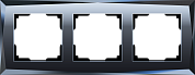 Рамка на 3 поста / WL08-Frame-03 черный