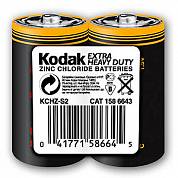 Батарея R14-2S 1.5V KODAK EXTRA HEAVY DUTY 2шт