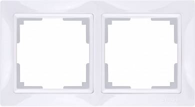 Рамка на 2 поста / WL03-Frame-02 Basic белый